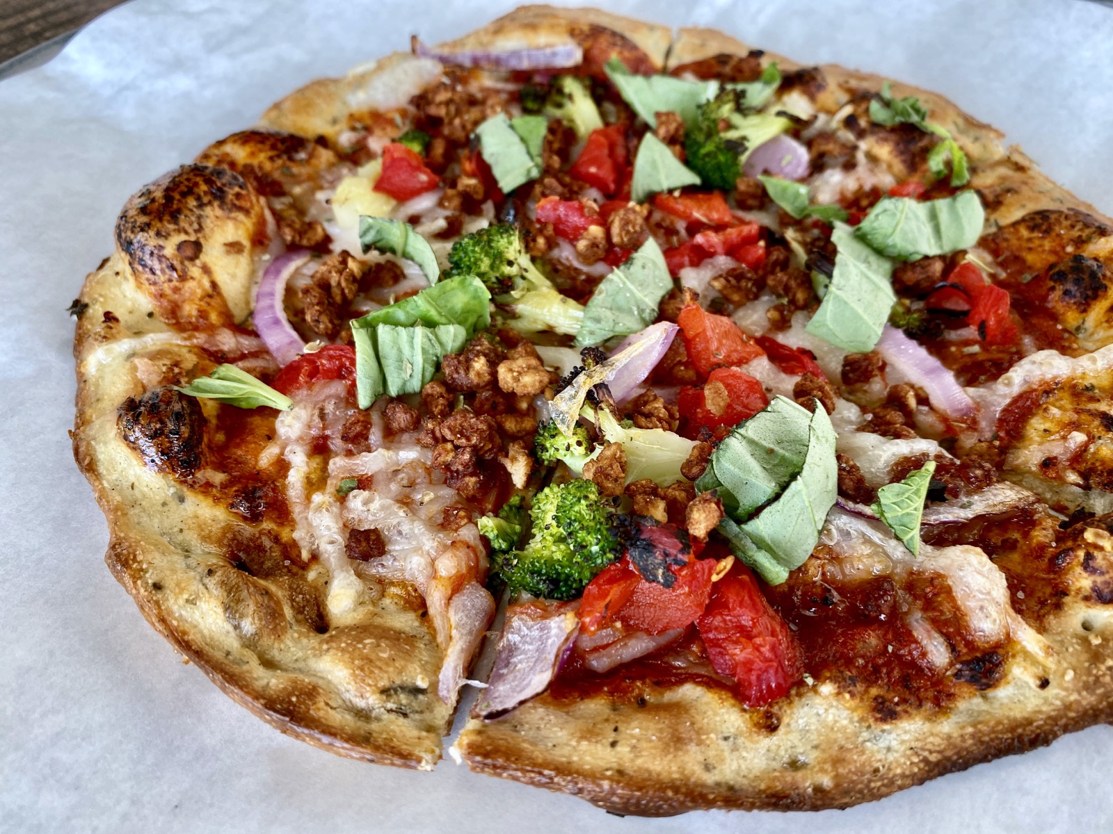 Powered by choice Pizza Studio cooks up vegan, glutenfree & lowcarb